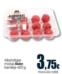 Roler - Albondigas Mixtas Bandeja