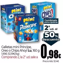 Príncipe - Galletas mini principe