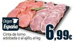 Cinta De Lomo Adobada
