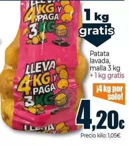 Patata Lavada