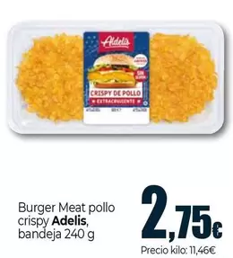 Aldelis - Burger Meat Pollo Crispy