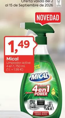 mical - Limpiador Active