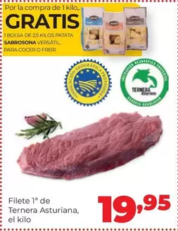 sabrosona - Filete 1 De Ternera Asturiana