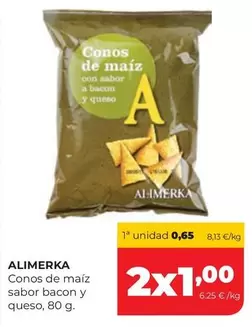 Alimerka - Conos De Maiz Sabor Bacon Y Queso