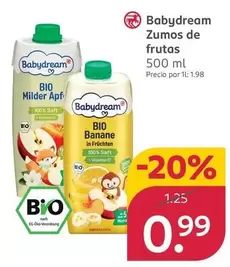 Babydream - Zumos De Frutas