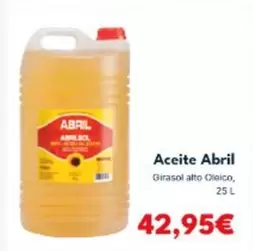 Abril - Aceite