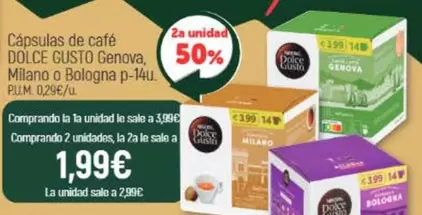 Dolce Gusto - Capsulas De Cafe Genova, Milano O Bologna