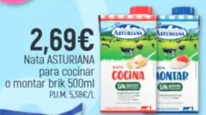 Asturiana - Nata Para Cocinar O Montar Brik