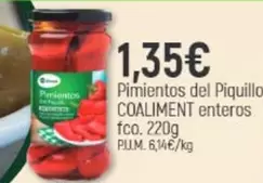 coaliment - Pimientos Del Piquillo Enteros