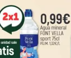 Font Vella - Agua Mineral Sport