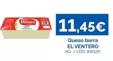 El Ventero - Queso Barra