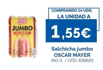Oscar Mayer - Salchicha Jumbo