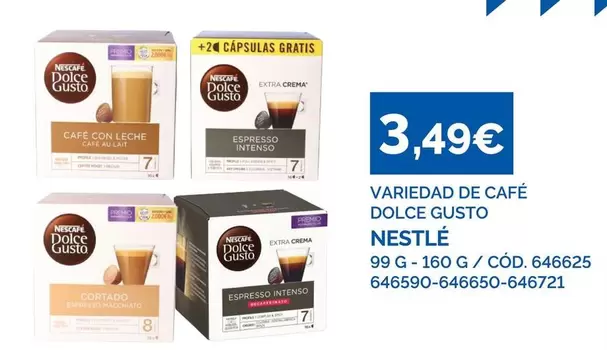 Nescafé - Dolce Gusto Variedad De Café