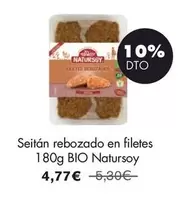 Natursoy - Seitan Rebozado En Filetes BIO