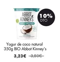 Abbot Kinney's - Yogur De Coco Natural BIO