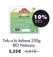 Natursoy - Tofu A La Italiana BIO