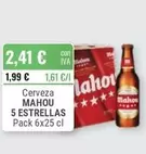 Mahou - Cerveza 5 Estrellas
