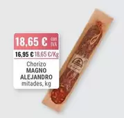 Magno Alejandro - Chorizo Mitades