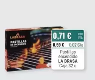 La Brasa - Pastillas Encendido Caja