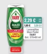 Fairy - Lavavajillas Maxi Poder
