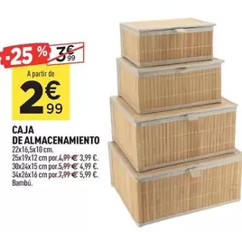 Caja De Almacenamiento