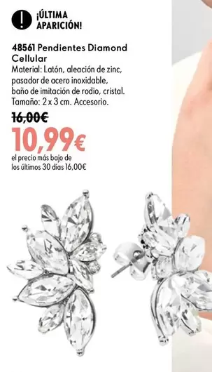 Diamond - 485601 Pendientes