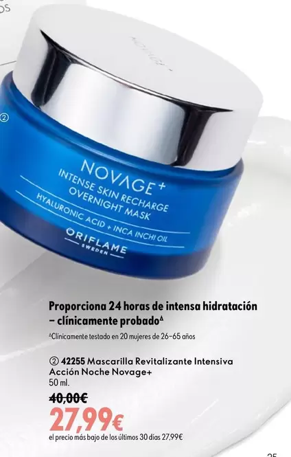 Oriflame - Proporcion 24 Horas De Intensa Hidratacion