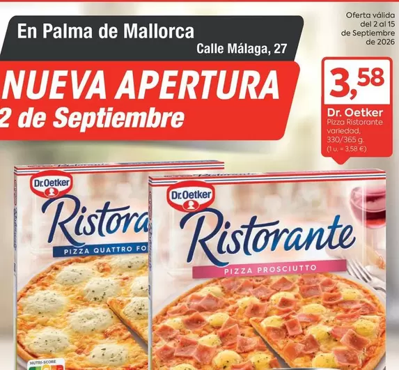 Dr Oetker - En Palma De Mallorca