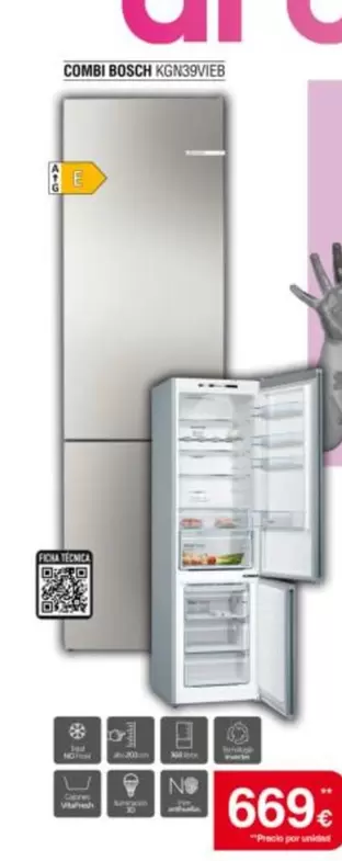 Bosch - Combi Kgn59vfee