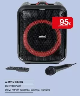 Altavoz Bigben Partythpmax
