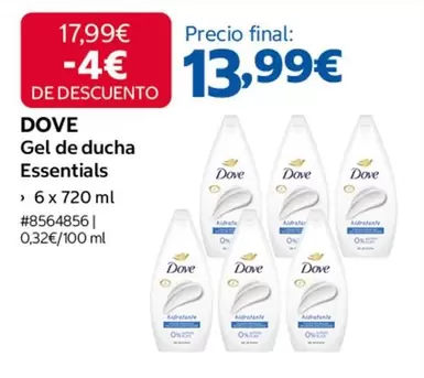 Dove - Gel De Ducha Essential