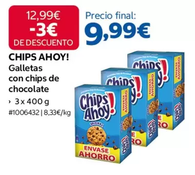 Chips Ahoy - Galletas Con Chips De Chocolate