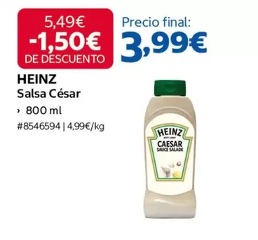 Heinz - Salsa Cesar