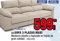 Sofa 3 Plazas Maxi