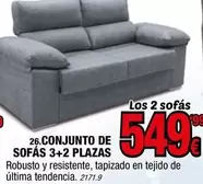 Conjunto De Sofás 3+2 Plazas
