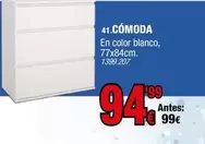 Blanco - Cómoda En Color