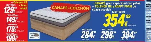 HR - Canape+Colchon