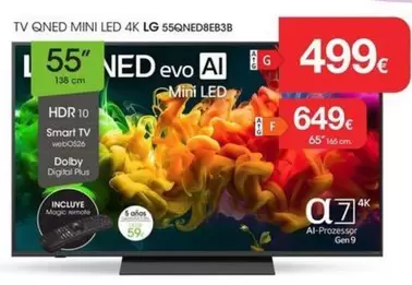 LG - Tv Qned Mini Led 4k 55qned8e3b