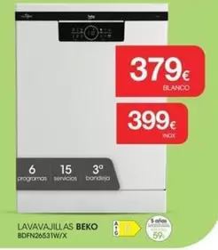 Beko - Lavavajillas