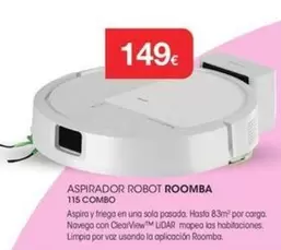 Roomba - Aspirador Robot 115 Combo