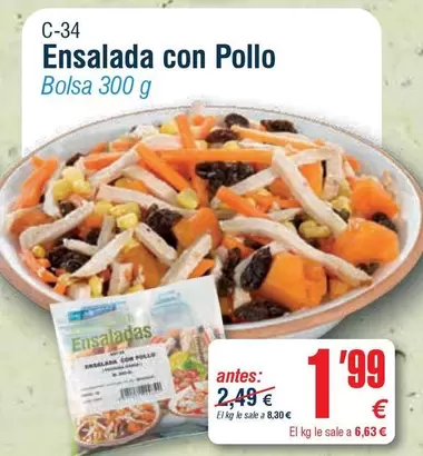 Ensalada Con Pollo