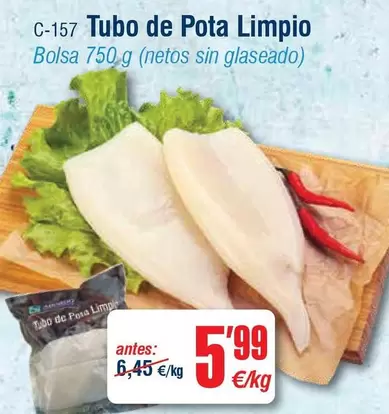 Tubo De Pota Limpio