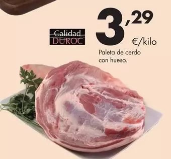 Paleta De Cerdo Con Hueso