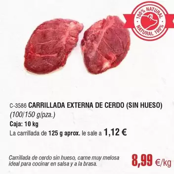 Ideal - Carrillada Externa De Cerdo (sin Hueso)