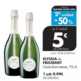 Elyssia De Freixenet - Cava Brut Nature