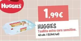 Huggies - Toallita Extra Care Sensitive