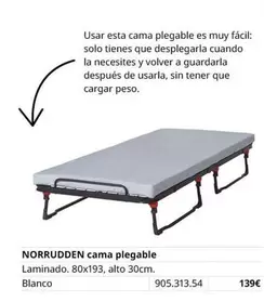 Solo - Cama Plegable