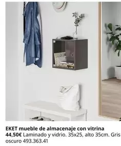 Eket Mueble De Almacenaje Con Vitrina