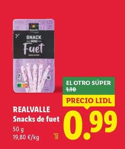 Realvalle - Snacks De Fuet