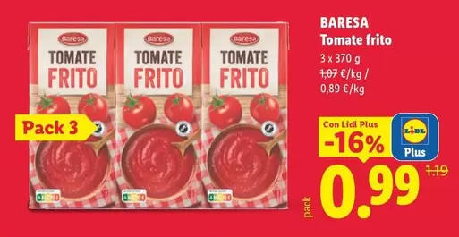 Baresa - Tomate Frito